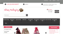 Desktop Screenshot of glitzy-packaging.co.uk